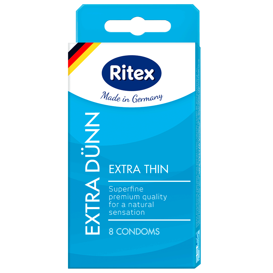 Презервативы Ritex EXTRA THIN Экстра Тонкие (8шт.) - 
