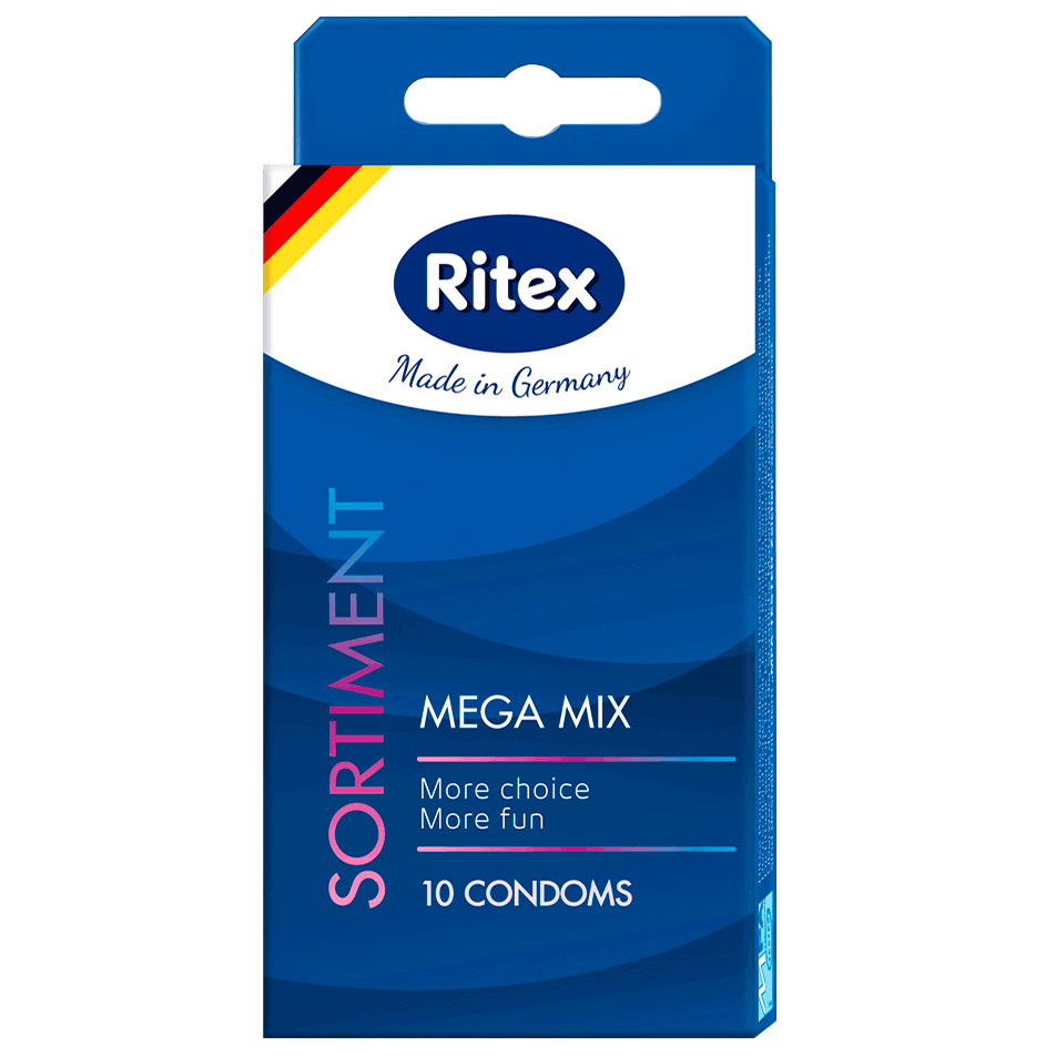 Презервативы Ritex SORTIMENT Мега Микс (10шт.) - 
